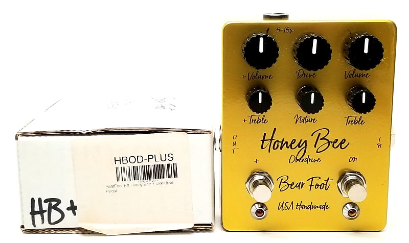 used Bearfoot FX Honey Bee Overdrive Plus, Excellent Condition with Box and  Paperwork! bear foot
