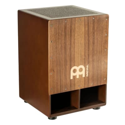 Meinl Subwoofer Jumbo Bass Cajon Frontplate: Walnut image 1