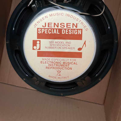 Jensen C12N Vintage Ceramic 12" 50-Watt 8ohm Guitar Speaker 2010s - Green image 1