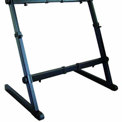 Quik-Lok Z-70 Adjustable Single-Tier Z-Style Keyboard Stand, Foldable image 1