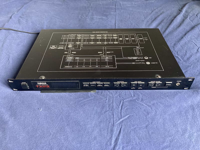 Yamaha TX81Z Rackmount FM Tone Generator 1987 - 1988 - Black image 1