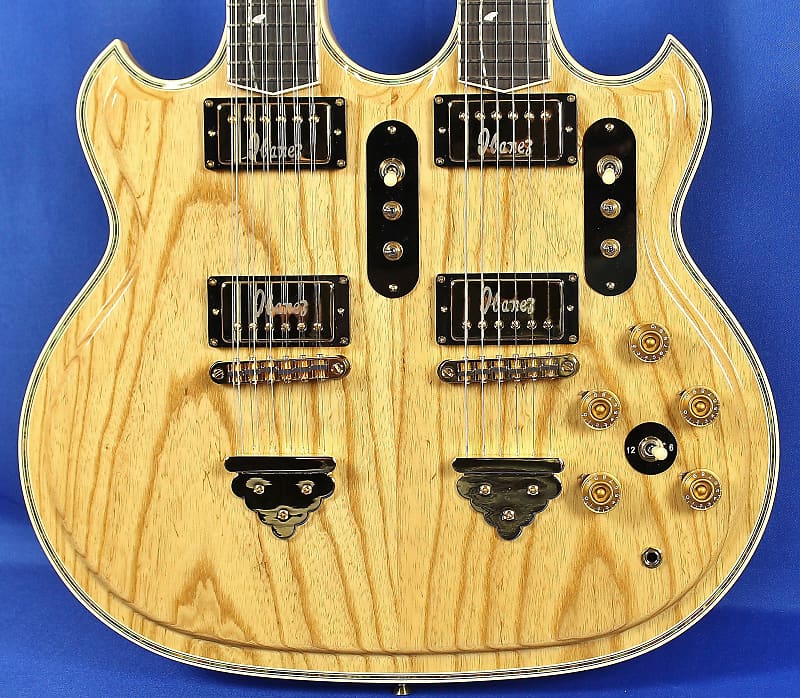 2006 Ibanez Japan 2670 Artwood Twin Neck Double-Neck Electric Guitar #11/45 image 1
