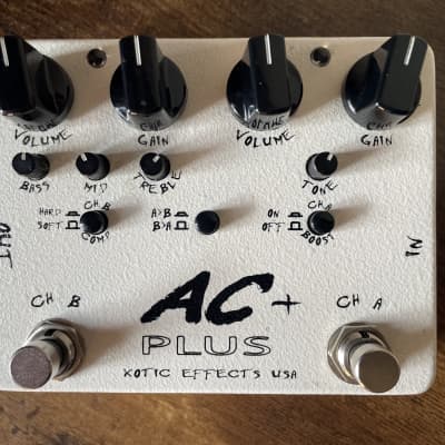 Xotic AC Plus 2010s - White for sale