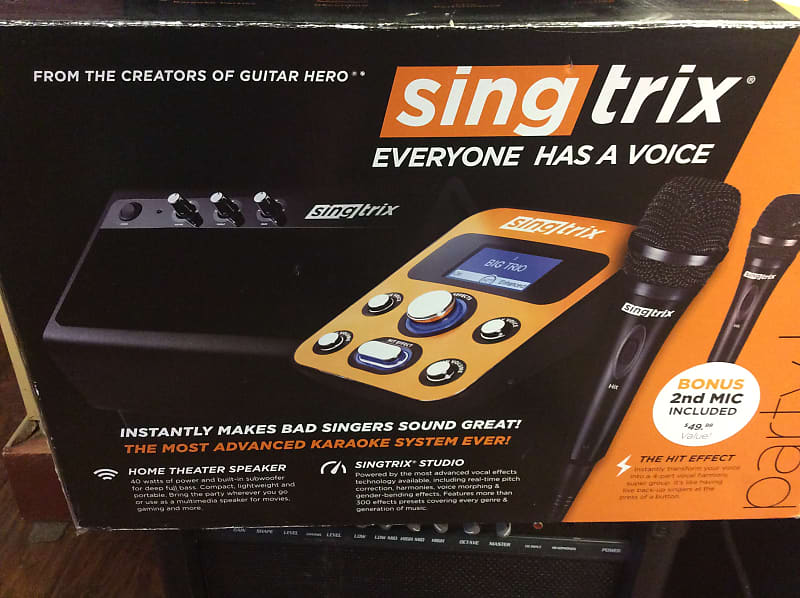 Karaoke Machine powered by SINGTRIX®