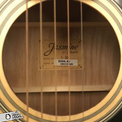 Jasmine S-35 Acoustic Dreadnought Used image 7
