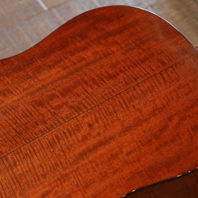 2012 Bourgeois Custom DS Acoustic/ Electric Guitar Adirondack Spruce & Figured Mahogany + Hard Case image 14