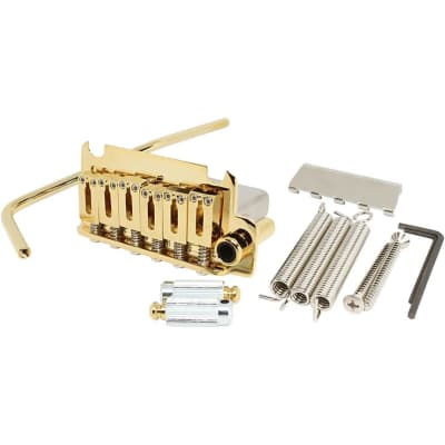 GOTOH NS510TS-FE1 Narrow Spaced 2 Point Steel Block - Gold image 1