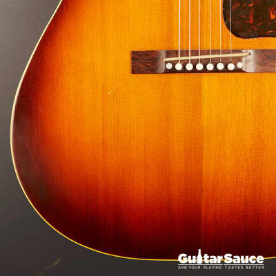 Gibson J-45 Sunburst 1946 Original Vintage Excellent Condition (cod.1340VG) image 5