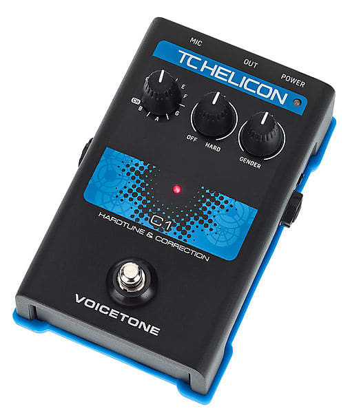 TC-Helicon  VoiceTone C1 Vocal Processor Pedal image 1