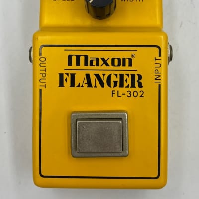Maxon FL-302 Flanger 1980s Analog Effect Pedal Made in Japan