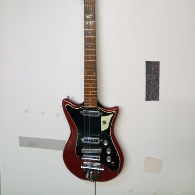 BURNS Sonic Guitar 1962 Cherry image 2