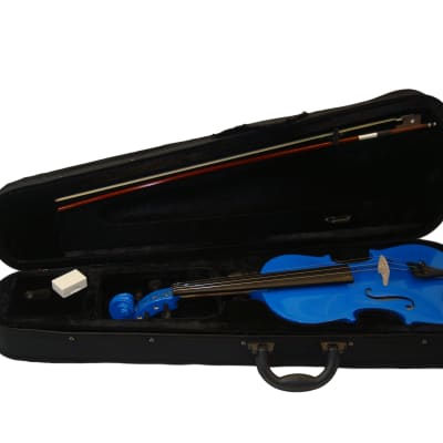 Student Violin 3/4 or 4/4 with Case & Bow 4 Vibrant Colours image 5