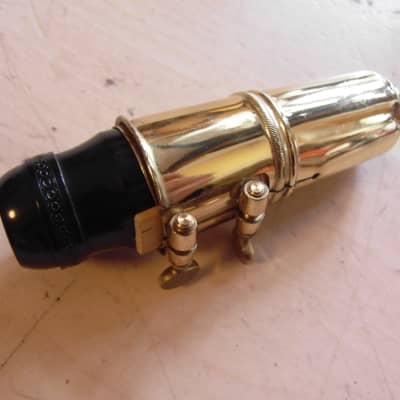 BEST BRASS ELECTRONIC WHISPER MUTE @-Sax イーサックス アルトサクソフォン UM-4.AAA''サイズ 通電確認済 室内練習 消音 練習用消音器  E-Sax i-Whisper Mute for Alto Saxophone