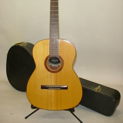 Vintage 1974 Giannini AWN85 Classical Nylon String Acoustic Guitar w/ Case image 1