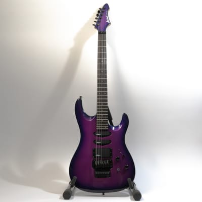 1994 Aria Pro II Magna Series Electric Guitar - Metallic Purple Burst image 2