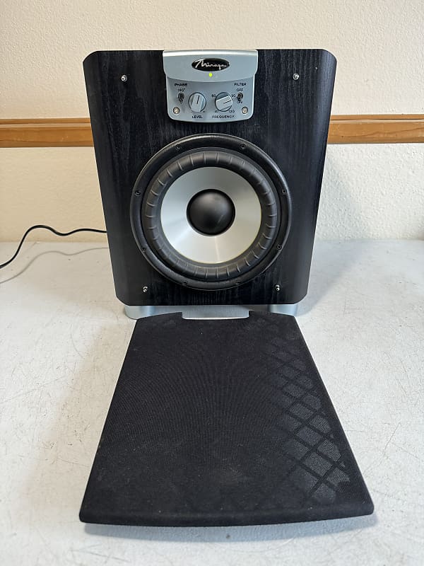 Mirage Omni S8 Powered Subwoofer Sub Bass Home Theater | Reverb