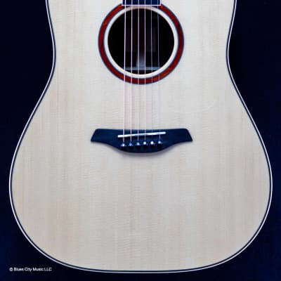 Furch - Orange - Dreadnought - Cutaway - Spruce top - Walnut back and sides - Hiscox OHSC image 2