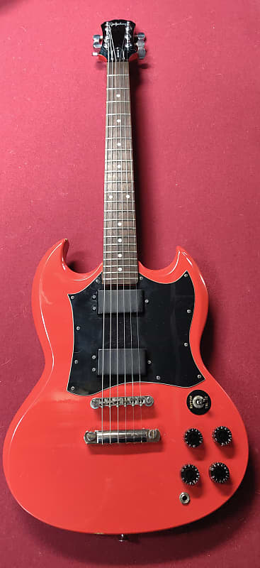 Epiphone SG G-310 (Samick) 1992 Red | Reverb