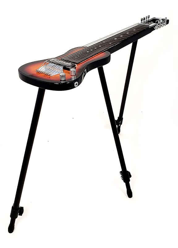 SX Lap 8 Ash 3TS 8 String Lap Steel Guitar w/Stand and Bag image 1