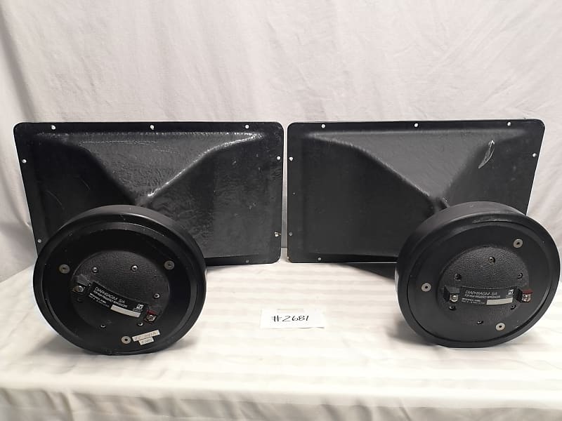 Electro-Voice DH1A & HP940 Lens Horn Flares With Working