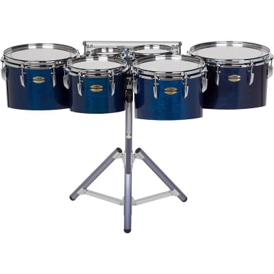 Yamaha 8300 series Field-Corps Marching Sextet Regular 6, 8, 10, 12, 13, 14 in. Blue Forest
