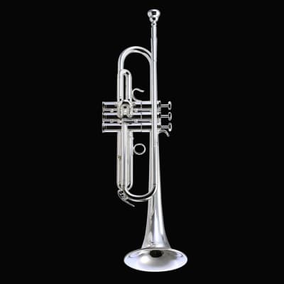 Schilke Custom Series Bb Trumpet Large Bore Silver - X3