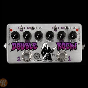 Zvex Double Rock Vexter Dual Distortion Pedal