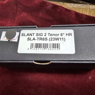 Theo Wanne SLA-TR6S Slant SIG Tenor Sax Saxophone mouthpiece Hard Rubber image 2