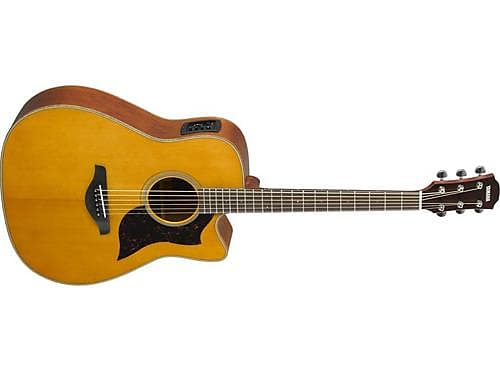 Yamaha A1M Acoustic-Electric Guitar (Vintage Natural) (Used/Mint)(New) image 1