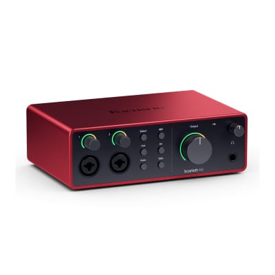 Focusrite Scarlett 4i4 4th Gen USB Audio Interface, Super-High-Quality Line Inputs, Air Mode, Pro Tools Artist, Dynamic Gain Halos, Auto-Gain and Ableton Live Lite Software image 5