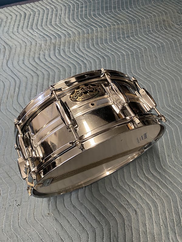 Deluxe Model Snare Drum 14” x 5.5” 1960s Chrome Reverb