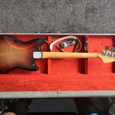 Fender Mustang Bass left handed 1975 mega rare image 11
