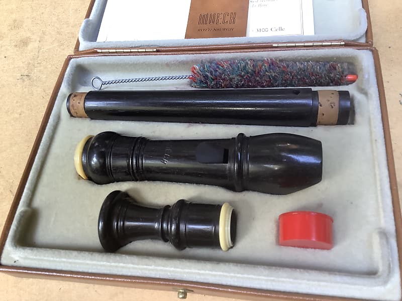 Moeck Rottenburg 529 Ebony flute  flauto dolce image 1
