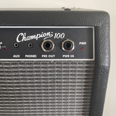 Fender  Champion 100 2019 Black image 3