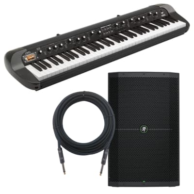 Korg SV-2 73 Stage Vintage Piano - Black MONITOR KIT