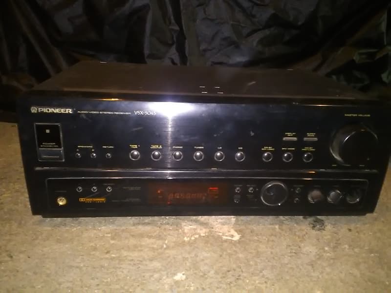 Pioneer VSX504S Audio/Video Stereo Receiver Phono Input "as Reverb