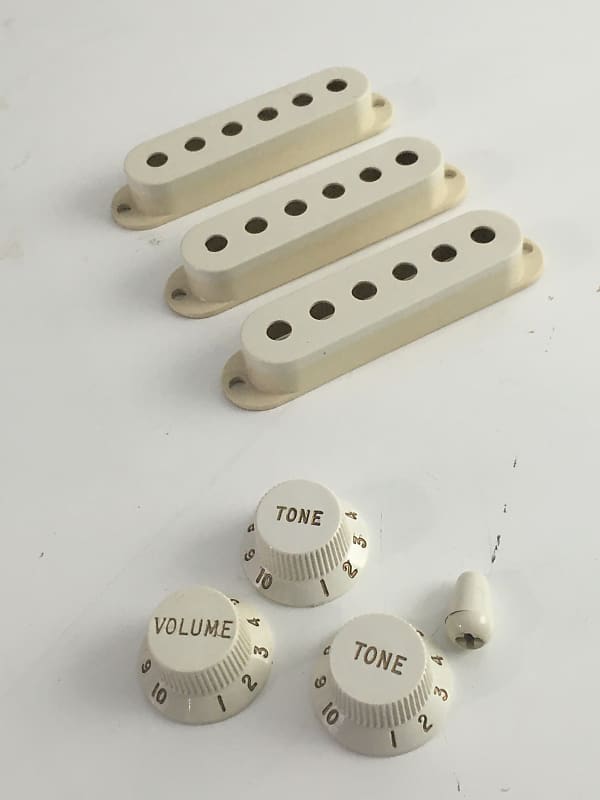 Complete Vintage Relic Fender Custom Shop Parchment Pickup Reverb