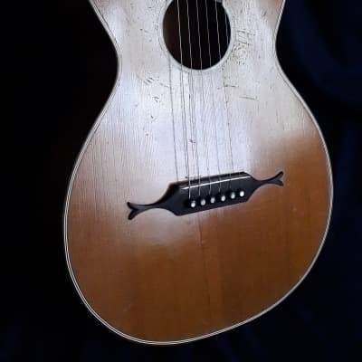 German parlor guitar (1900) steel strings image 1