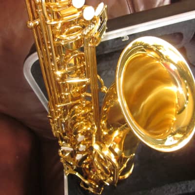 Ravel by Gemeinhardt RGT202 Tenor Saxophone Gold Lacquer #20266 image 2