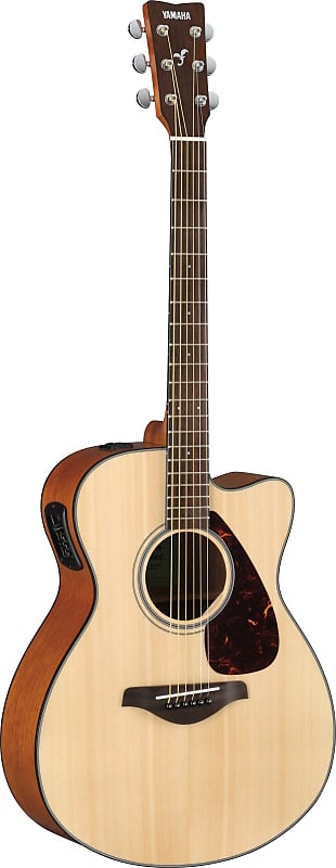 Yamaha FSX800C Small Body Acoustic/Electric Guitar- Natural image 1