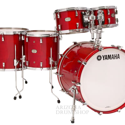 Yamaha Absolute Hybrid Maple Autumn Red 5 pc. Drum Shell Pack  22x18 / 10x7 / 12x8 / 14x13 / 16x15