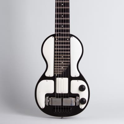 Rickenbacker  Model B-6 Lap Steel Electric Guitar (1945-6), black gig bag case. for sale