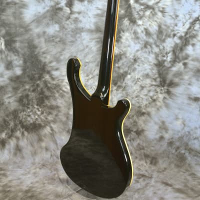 Rare Left Handed 1974 Rickenbacker 4001 Jetglo Bass in OHSC image 22