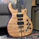 Alembic Series II 4 String Long Scale Bass 1984 Quilted Maple w/ DS5 Power Supply and Original Case