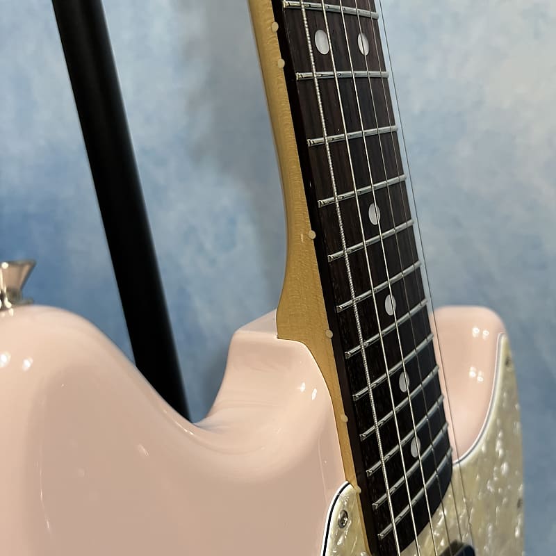 2023 Fender Japan Mustang Shell Pink FSR Limited Traditional