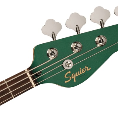 SQUIER - Paranormal Rascal Bass HH Laurel Fingerboard Mint Pickguard Sherwood Green - 0377105546 image 5