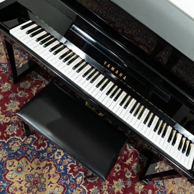 Yamaha B2PE Upright Piano | Polished Ebony | SN: J34367288 image 4
