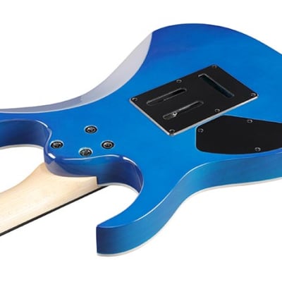Ibanez GRG120QASP Solid Body Electric Guitar - Blue Gradation image 3