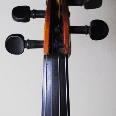Old used Czech viola 16" 100 years old VIDEO Stradivarius copy 1713 immediately playing condition image 11