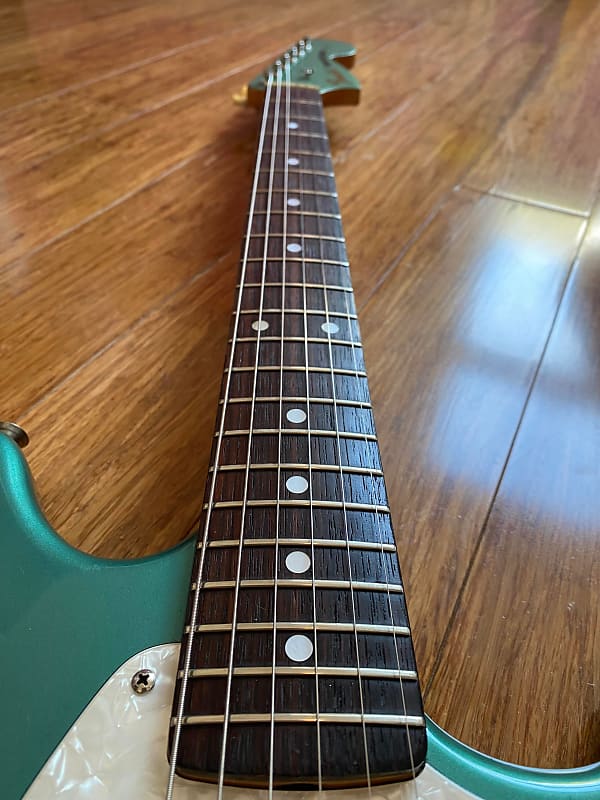 Fender Japan Order Made Mustang '69 Reissue 2004 Ocean | Reverb